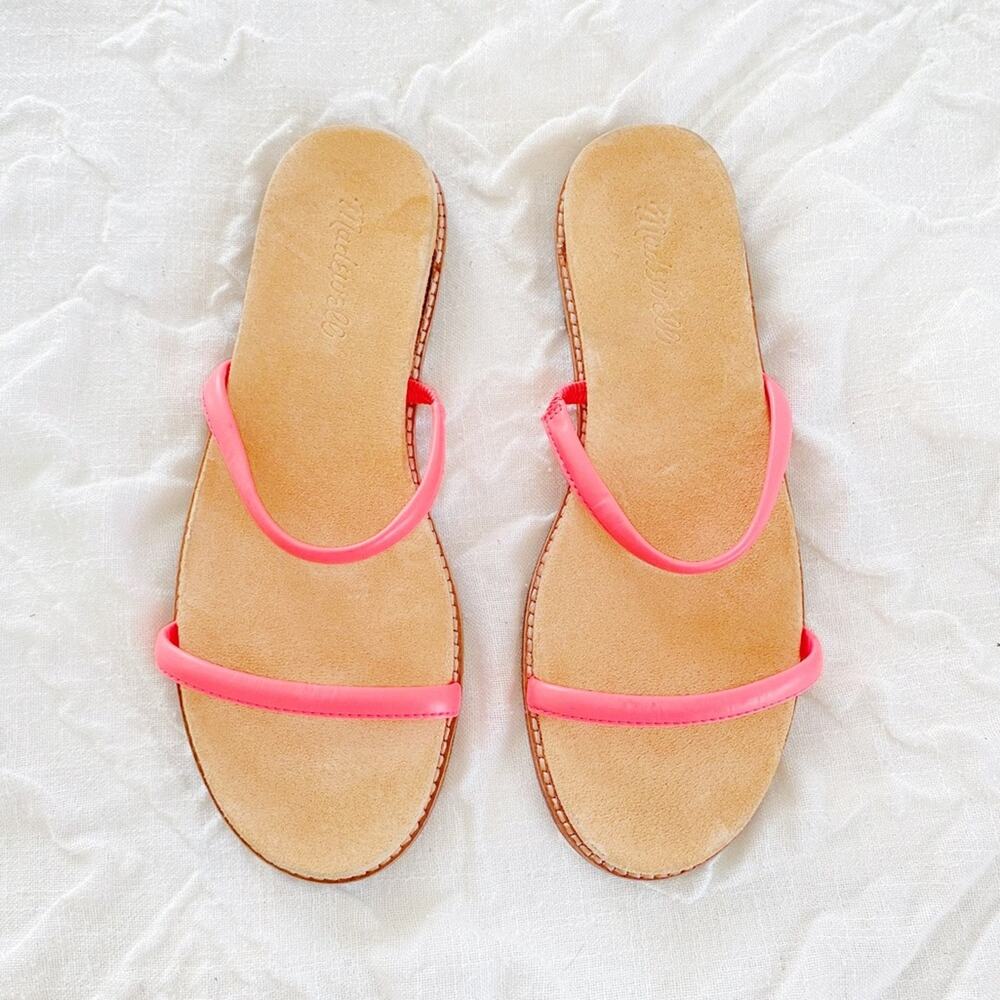 BOGO Madewell Paris Electric Pink Sandal New